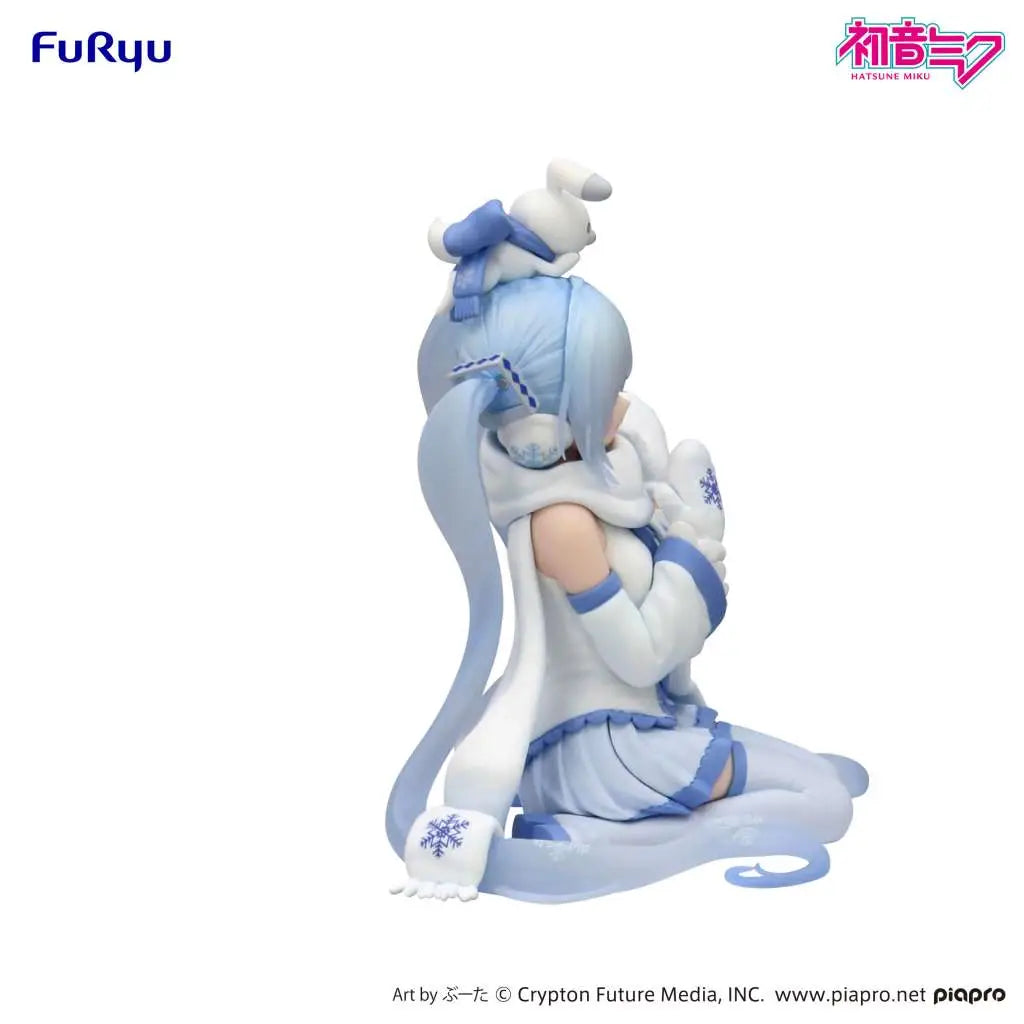 FURYU HATSUNE MIKU SNOW MIKU SKY TOWN 10TH ANN NOODLE STOPPER FIGURA 10 cm