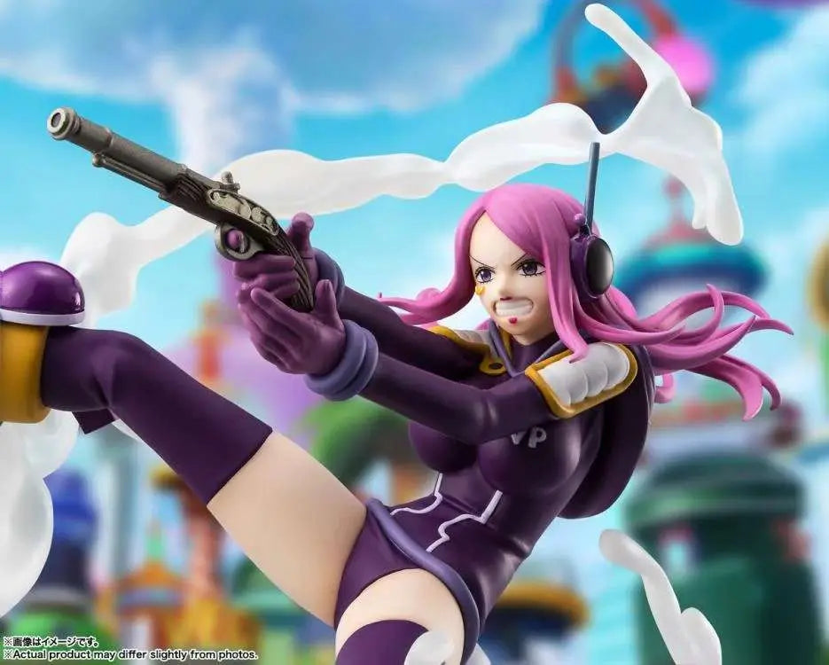 BANDAI - ONE PIECE JEWELRY BONNEY NEAR DEATH EXPERIENCE EXTRA BATTLE FIG ZERO STATUA 16.5 cm