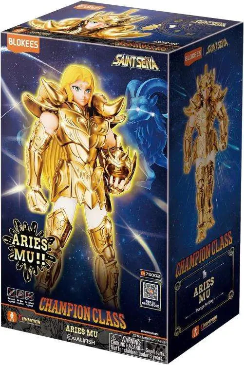 BLOKEES MU - SAINT SEIYA CHAMPION CLASS ARIES MODEL KIT 11.5cm