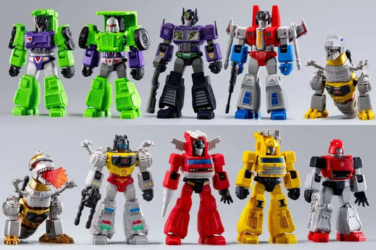 BLOKEES - TRANSFORMERS SOS GALAXY VERSION 02 BLIND BOX SET (9) MODEL KIT 10cm