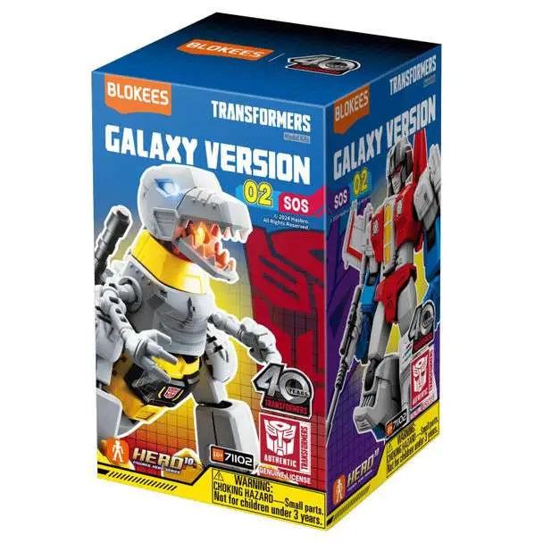 BLOKEES - TRANSFORMERS SOS GALAXY VERSION 02 BLIND BOX SET (9) MODEL KIT 10cm
