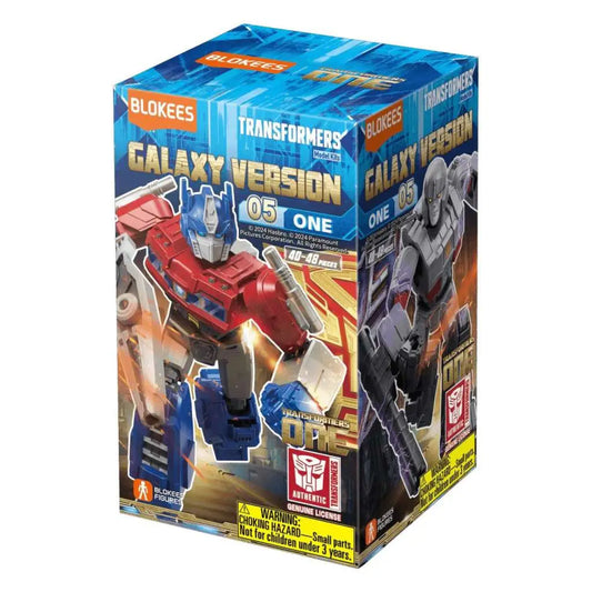 BLOKEES - TRANSFORMERS ONE GALAXY VERSION 05 BLIND BOX SET (9) MODEL KIT 10cm