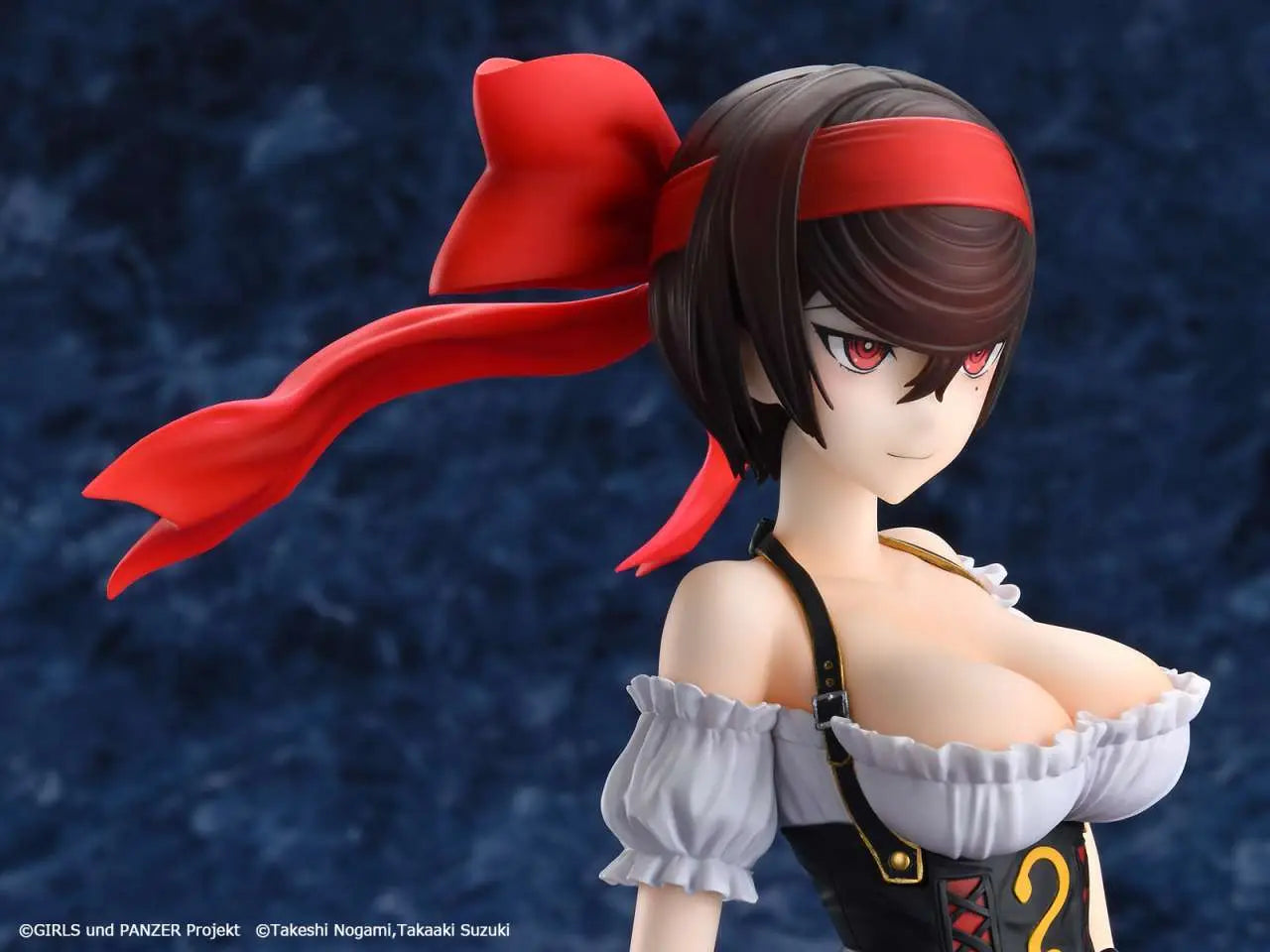 KAITENDO GIRLS UND PANZER TSURUKI SHIZUKA DIRNDL 1/6 FIGURA 25 cm