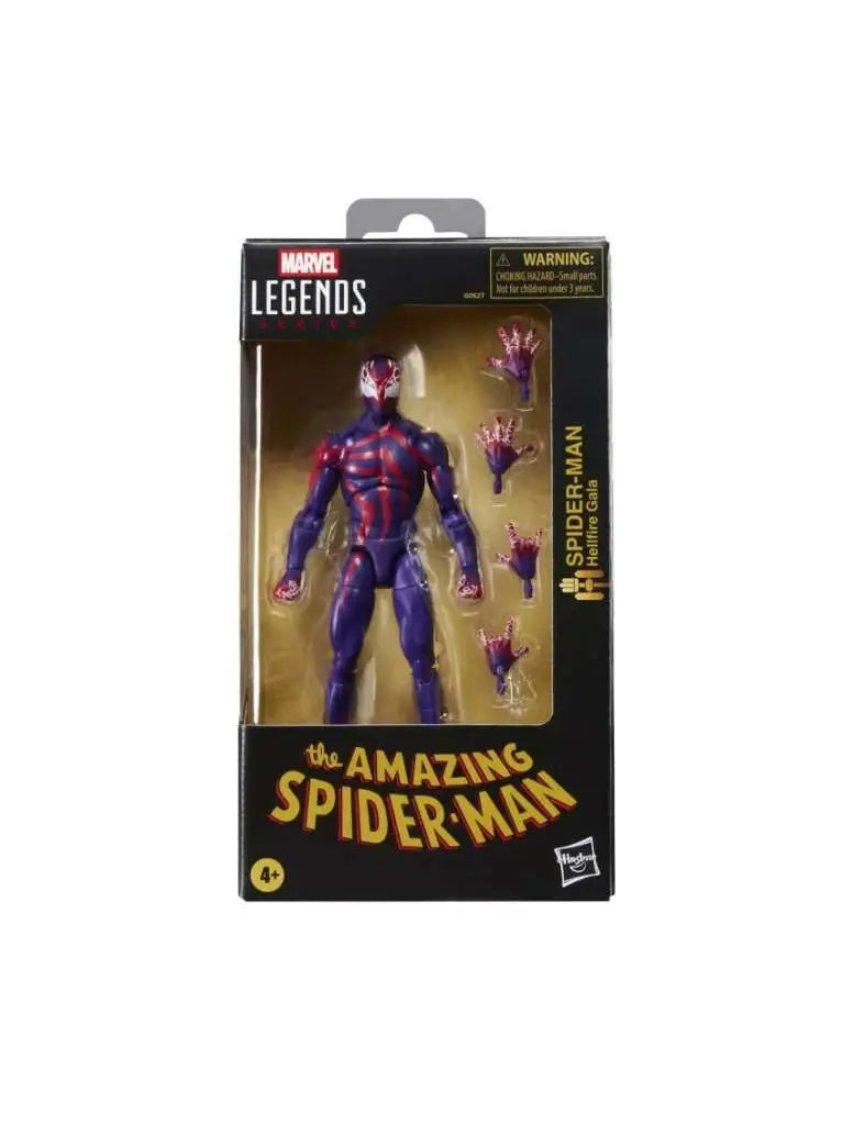 MARVEL LEGENDS SPIDER-MAN HELLFIRE GALA SUIT ACTION FIGURE