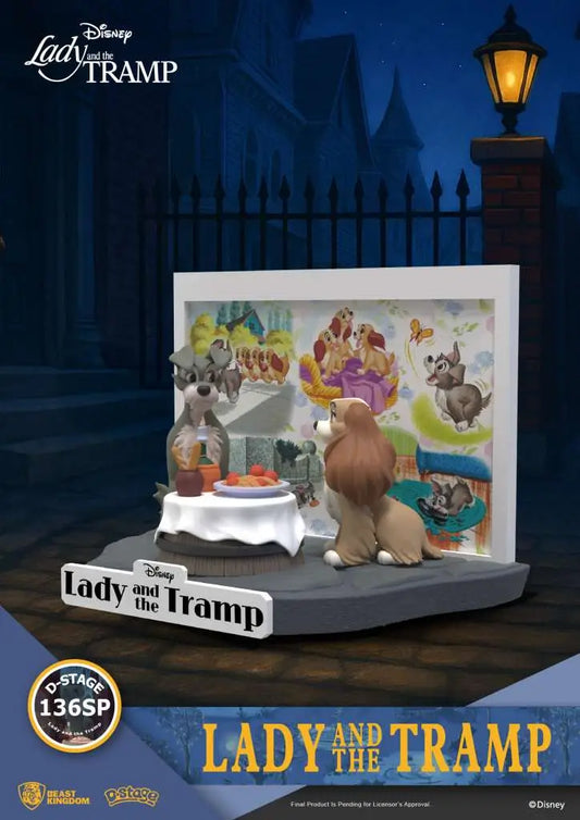 BEAST KINGDOM LADY TRAMP D-STAGE MINI FIGURA 15.9 cm