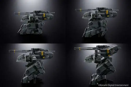 BANDAI - METAL GEAR SOLID METAL GEAR SOLID METAL GEAR REX CHOGOKIN ACTION FIGURE 18 cm