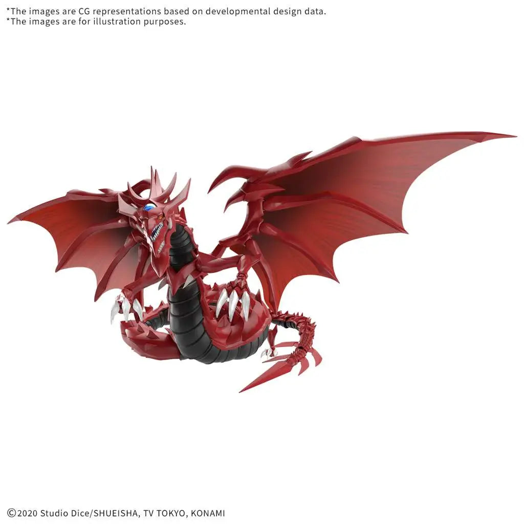BANDAI RISE AMPLIFIED EGYPTIAN GOD SLIFER SKY DRAGON MODEL KIT 16 cm