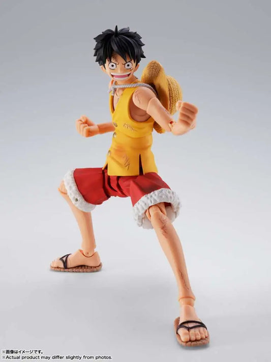 BANDAI LUFFY - ONE PIECE SHF MONKEY D. MARINEFORD ACTION FIGURE 14.5 cm