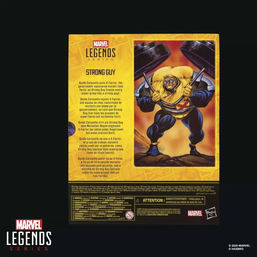 HASBRO - MARVEL LEGENDS X-MEN X-FACTOR STRONG GUY ACTION FIGURE