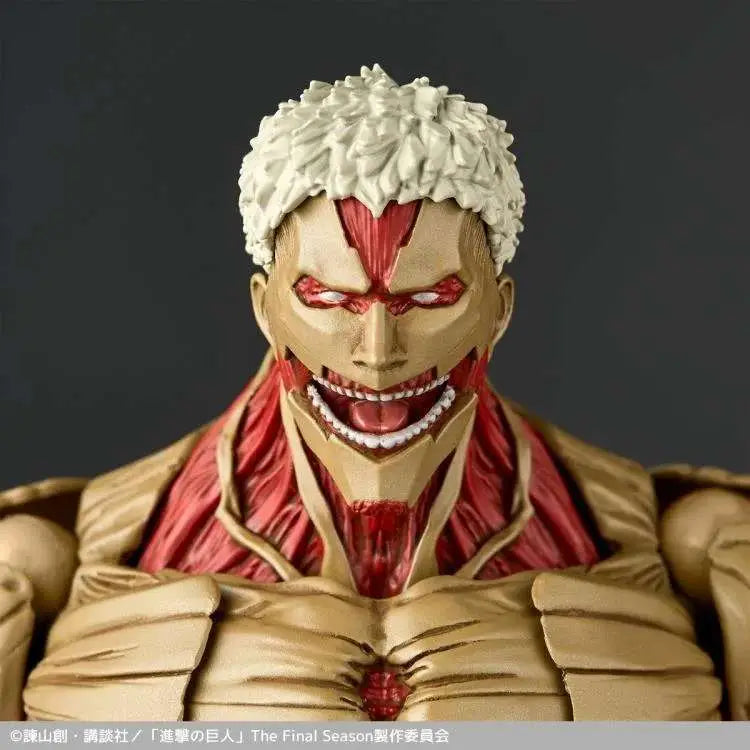KAIYODO - ATTACK ON TITAN REVOLTECH .Y. ARMORED TITAN (RERUN) AF ACTION FIGURE 17 cm