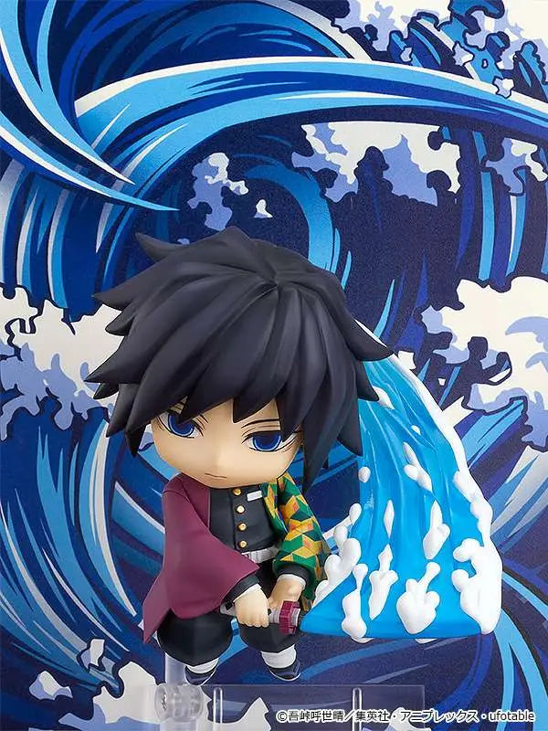 GOOD SMILE COMPANY GIYU & TOMIOKA - DEMON SLAYER NENDOROID RERUN MINI FIGURA 10 cm
