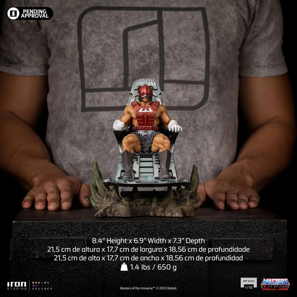 IRON STUDIOS MASTERS UNIVERSE ZODAC 1/10 STATUA 21.5 cm
