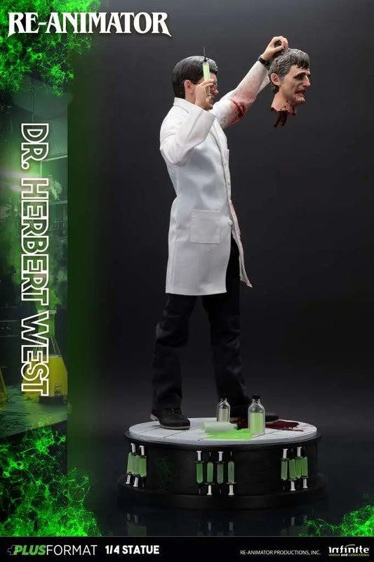 INFINITE STATUE RE-ANIMATOR DR HERBERT WEST PLUS FORMAT 1/4 STATUA 22 cm
