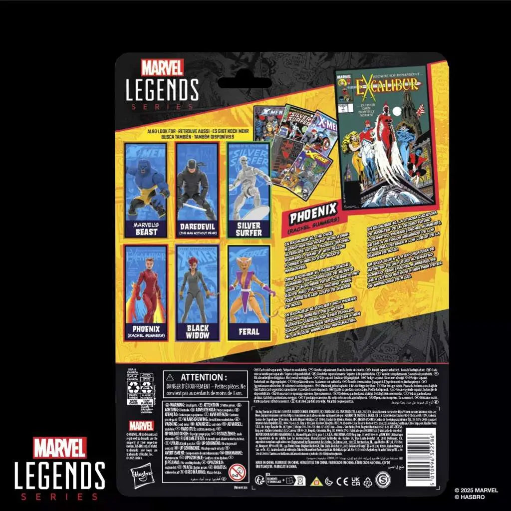 HASBRO - MARVEL LEGENDS MINI COMICS PHOENIX RACHEL SUMMERS ACTION FIGURE