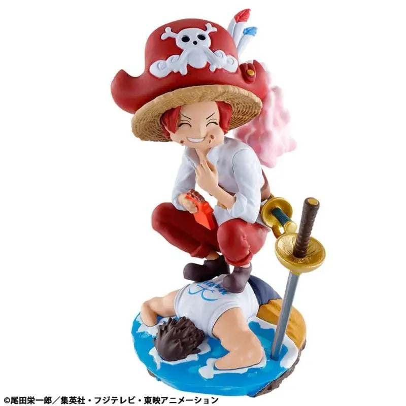 MEGAHOUSE - ONE PIECE PETTITRAMA LOGBOX RE BIRTH WANO KUNI VOL 1 SET RERUN MINI FIGURA 9 cm