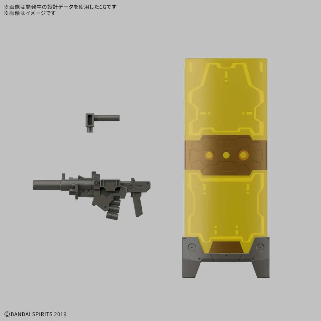 BANDAI 30MM EEXM-23 TECPROT 02 1/144 MODEL KIT 13 cm