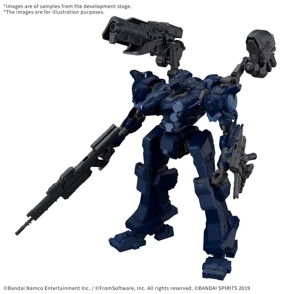 BANDAI - 30 MINUTES MISSIONS 30MM ARMORED CORE VI FIRES RUBICON ARQUEBUS CORPORATION VP-40S LOCKSMITH MODEL KIT 15 cm