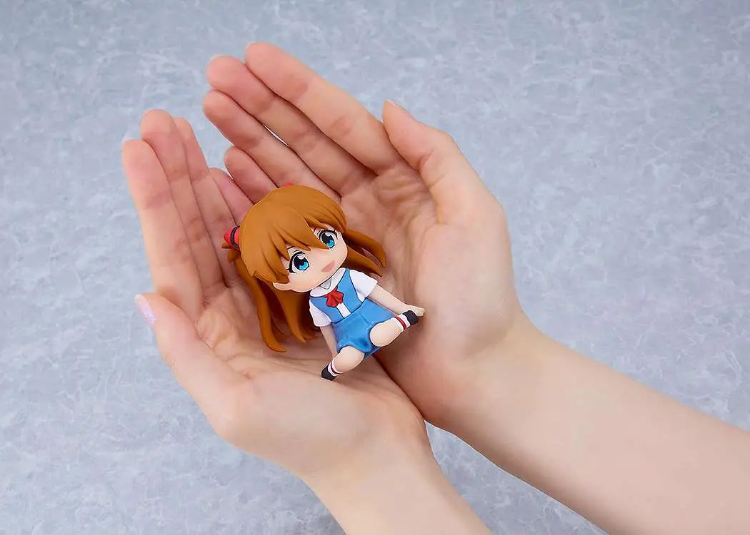GOOD SMILE COMPANY ASUKA - EVANGELION NENDOROID REBUILD PLUS RUBB MASCOT MINI FIGURA 8 cm