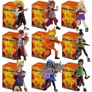 BLOKEES - NARUTO HEART NINJA GALAXY VERSION 03 BLIND BOX (9) MODEL KIT 9cm