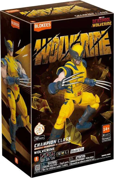 BLOKEES WOLVERINE - MARVEL CHAMPION CLASS INFINITY SAGA MODEL KIT 12 cm