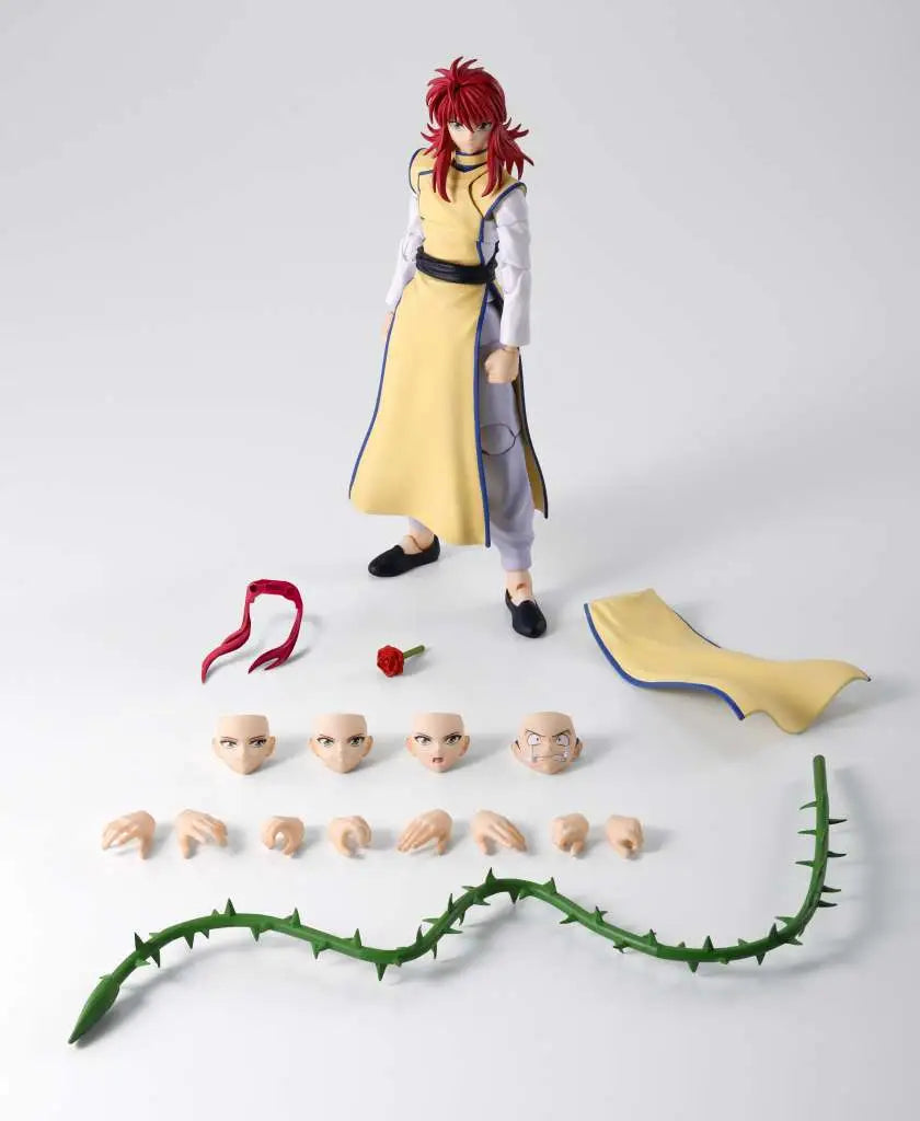 BANDAI SHF YUYU HAKUSHO KURAMA ACTION FIGURE 15cm