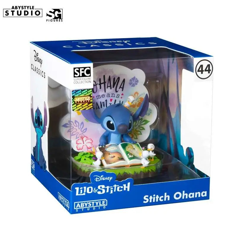 ABYSTYLE STUDIO - DISNEY DISNEY LILO & STITCH STITCH OHANA SGF STATUA 10cm