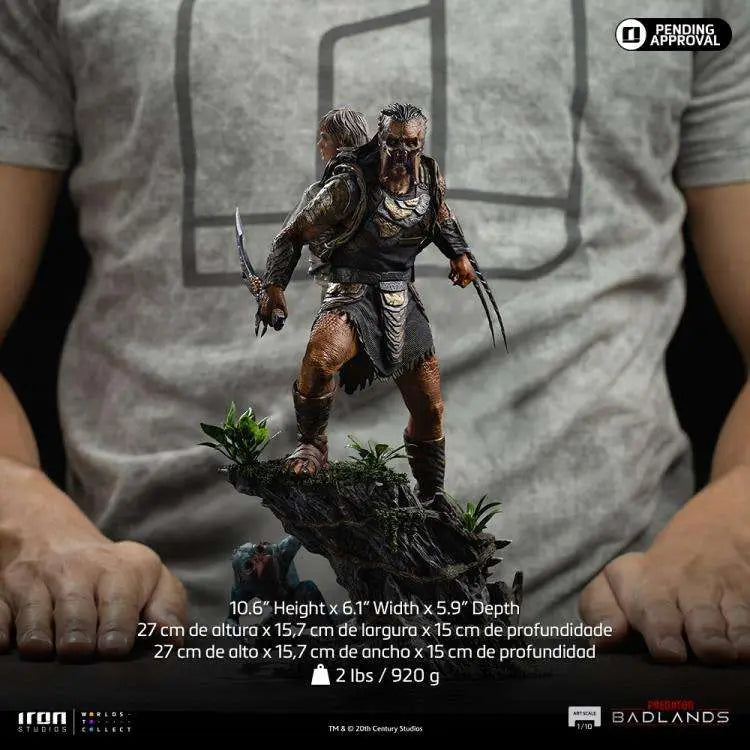 PREDATOR BADLANDS PREDATOR DEK & THIA 1/10 STATUE