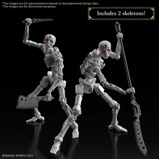 BANDAI 30MF DLROSKELETON MODEL KIT 12 cm