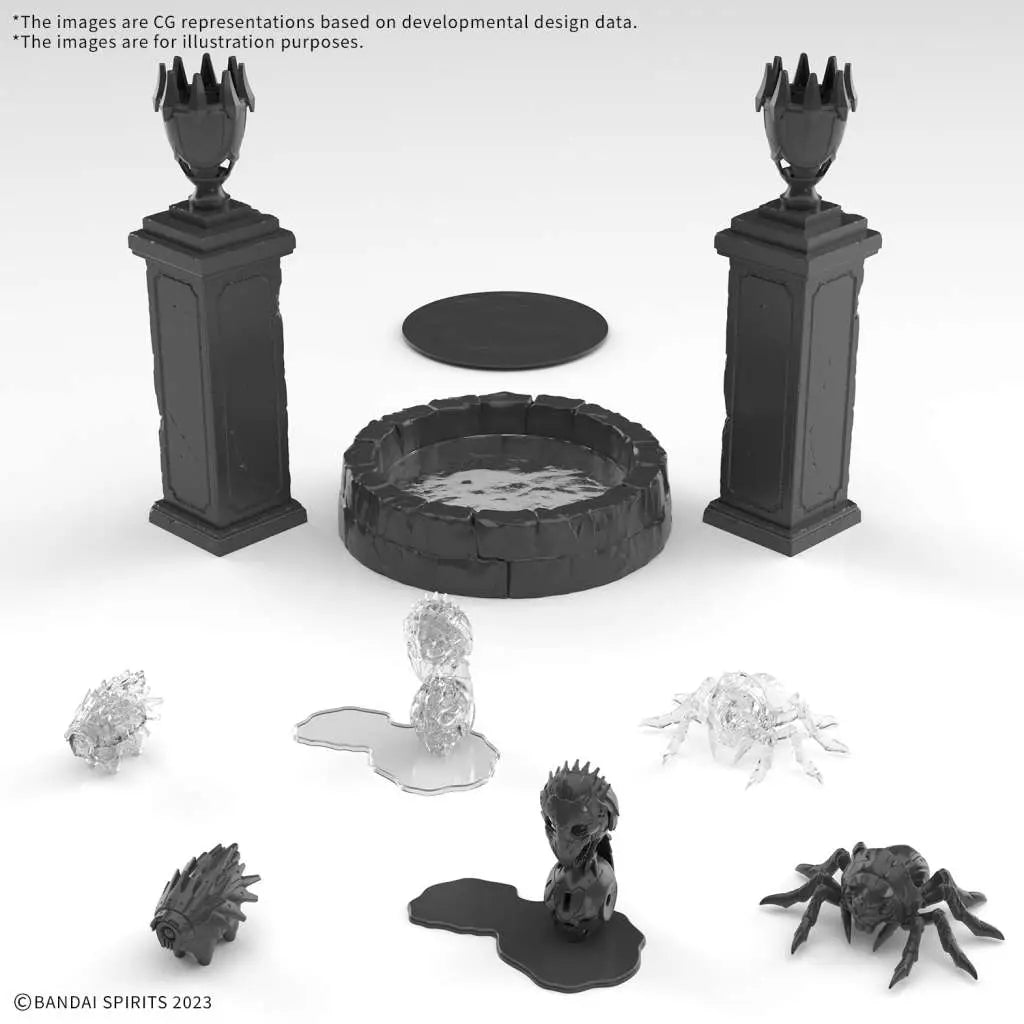 BANDAI 30MF CUSTOMIZE STRUCTURE 3 MODEL KIT -