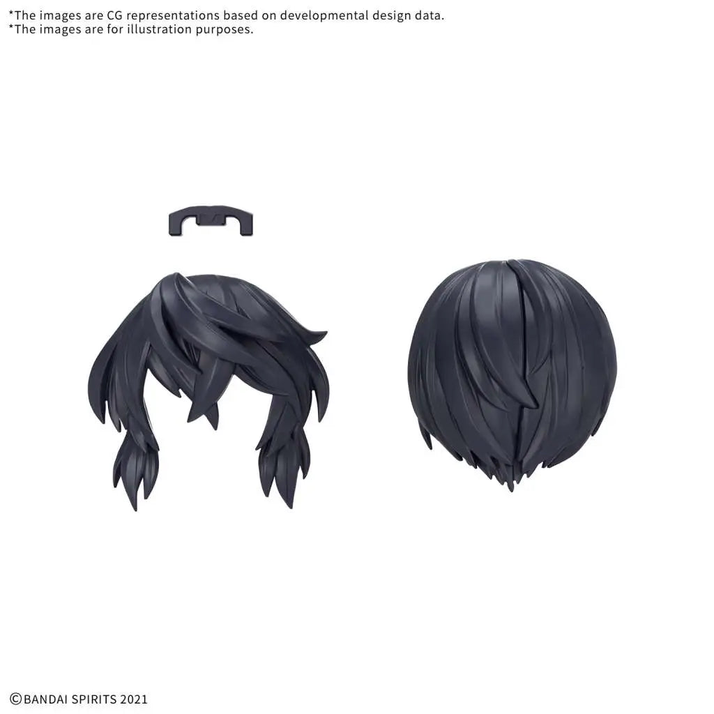 BANDAI 30MS OPTION HAIR STYLE PARTS VOL 13 ALL 4 TYPES MODEL KIT -