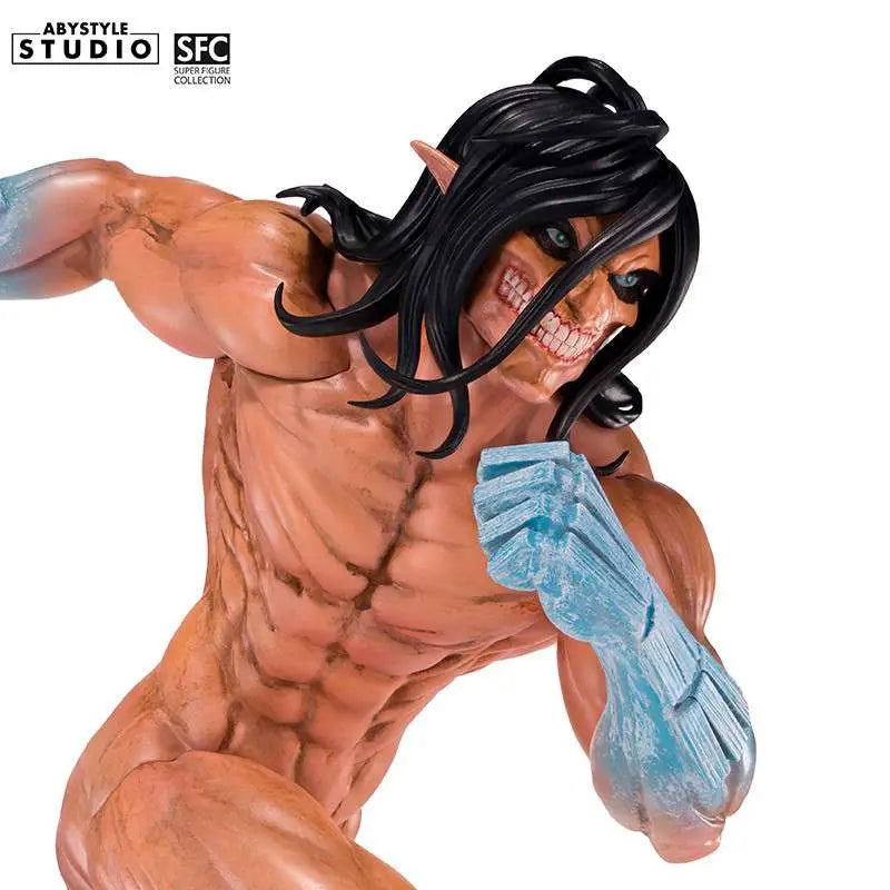 ABYSTYLE STUDIO EREN - ATTACK ON TITAN TITAN FORM SUPER COLLECTION 1/10 STATUA 19 cm