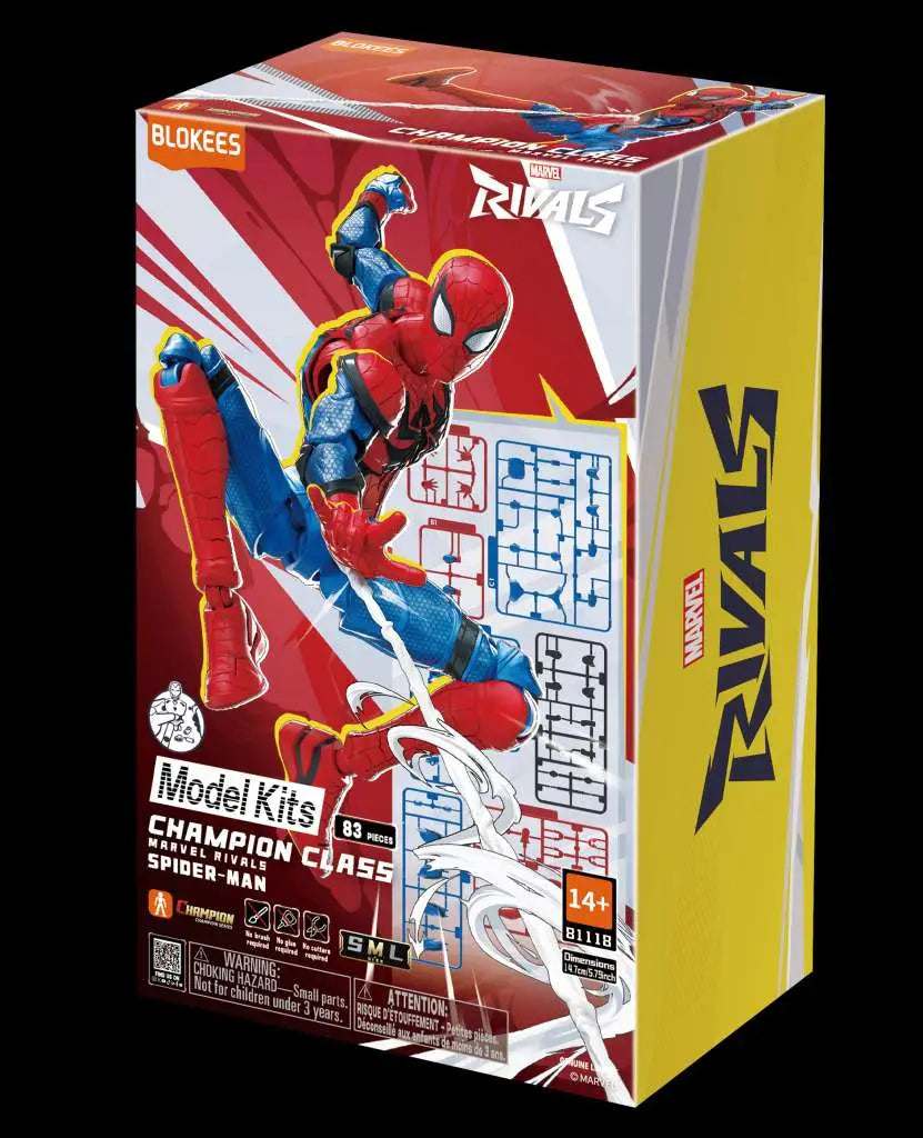 BLOKEES SPIDER-MAN - MARVEL CHAMPION CLASS RIVALS 06 MODEL KIT 12 cm