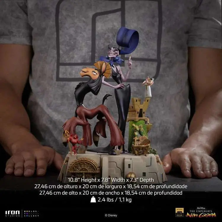 IRON STUDIOS EMPEROR'S NEW GROOVE KUZKO YZMA 1/10 STATUA 20 cm