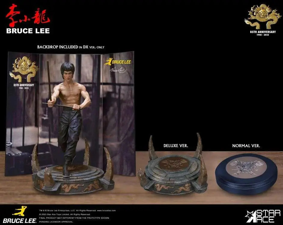 STAR ACE BRUCE LEE KALI STICKS FIGHT NORMAL BASEMENT VER. STATUA 30 cm