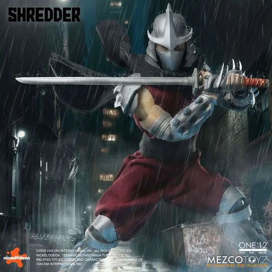 MEZCO TOYS ONE 12 COLLECTIVE TMNT SHREDDER AF ACTION FIGURE 17 cm