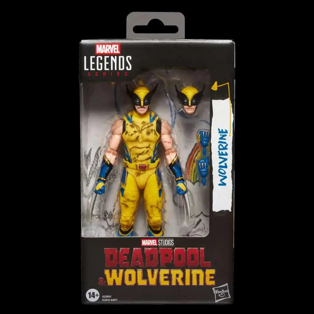 MARVEL LEGENDS DEADPOOL AND WOLVERINE WOLVERINE SLEEVELESS ACTION FIGURE