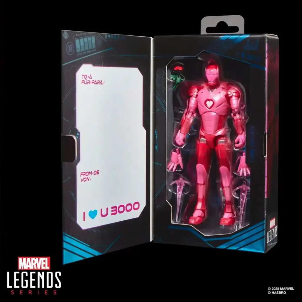 HASBRO IRON MAN - MARVEL LEGENDS I LOVE YOU 3000 ACTION FIGURE