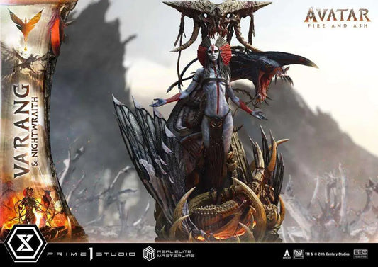 PRIME 1 AVATAR FIRE ASH VARANG & NIGHTWRAITH AVATAR LEGACY COLLECTION 1/4 STATUA H:96cm W:78cm D:55cm