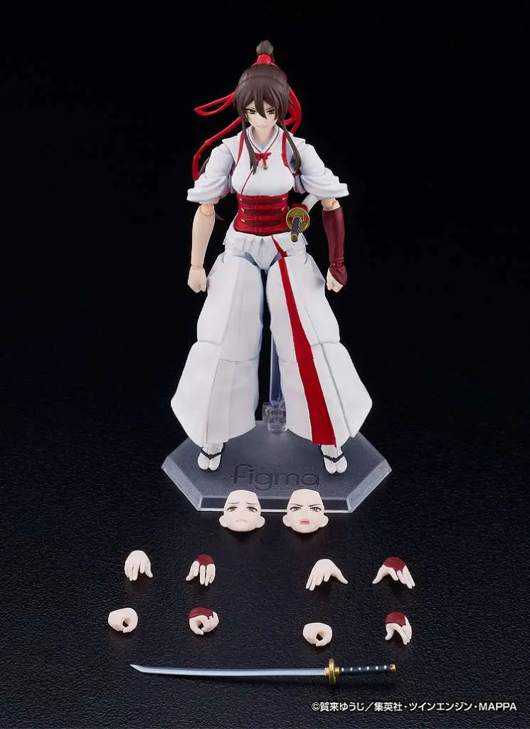 GOOD SMILE COMPANY HELLS PARADISE YAMADA ASAEMON SAGIRI FIGMA AF ACTION FIGURE 15 cm