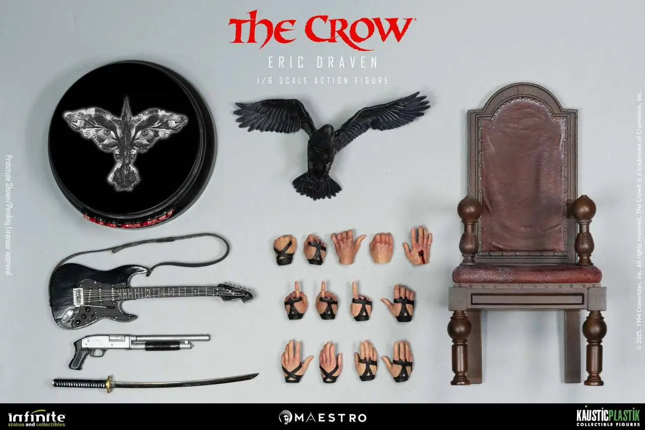 THE CROW ERIC DRAVEN 1/6 LUXURY ACTION FIGURE STANDARD EDITION