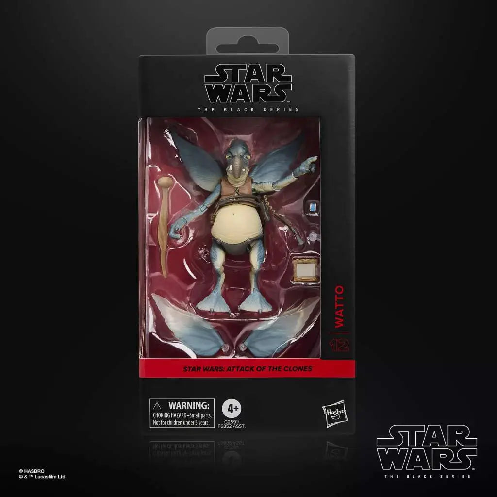 STAR WARS BLACK SERIES ATTACK OF THE CLONES WATTO ACTION FIGURE