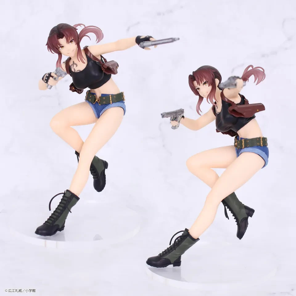 SYSTEM SERVICE BLACK LOGOON REVY VIVIT FIGURA 16 cm