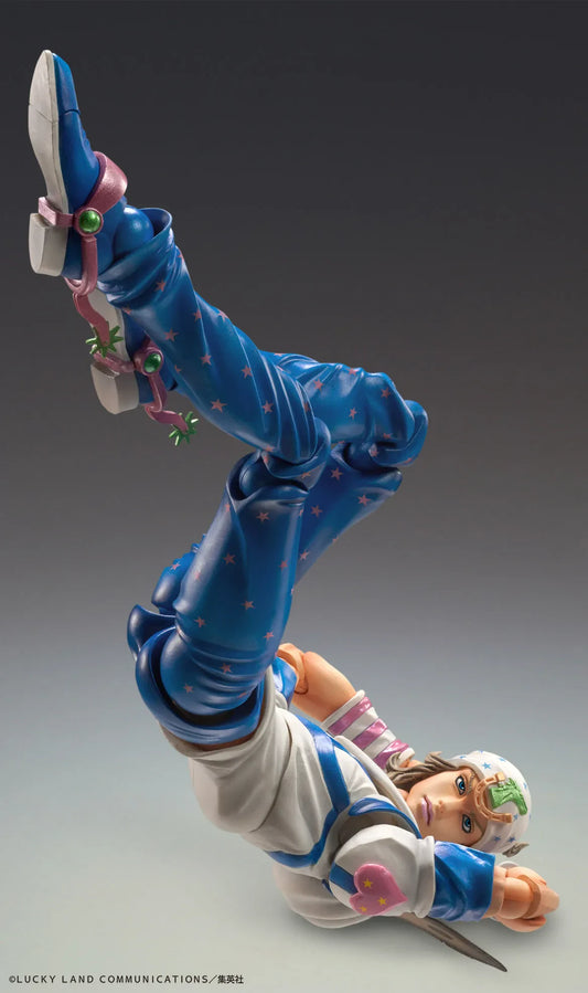 JOJO BIZARRE ADVENTURE 7 JOHNNY JOESTAR SUPER ACTION STATUE AF