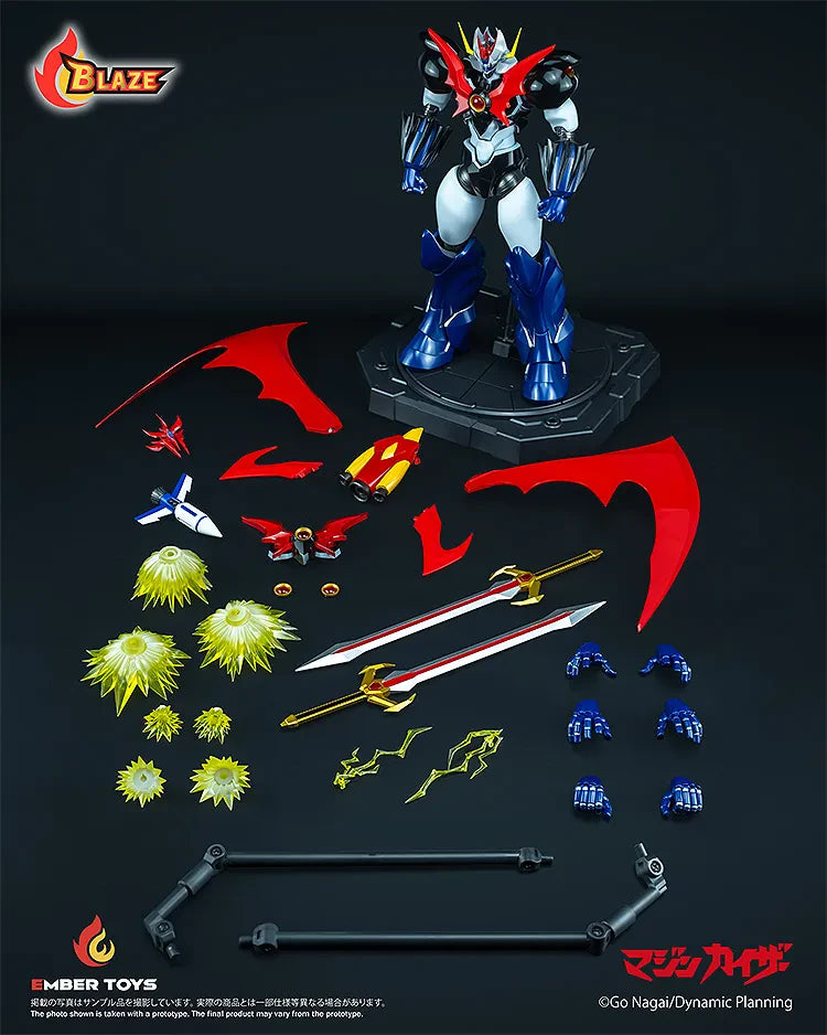 EMBER TOYS MAZINKAISER ORIGINAL VERSION BLAZE DIECAST AF ACTION FIGURE 26 cm