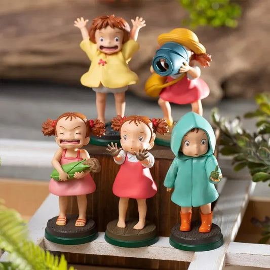 STUDIO GHIBLI MY NEIGHBOR TOTORO MEI S ASSORTMENT DISPLAY BOX (6) FIGURA 5.7 cm