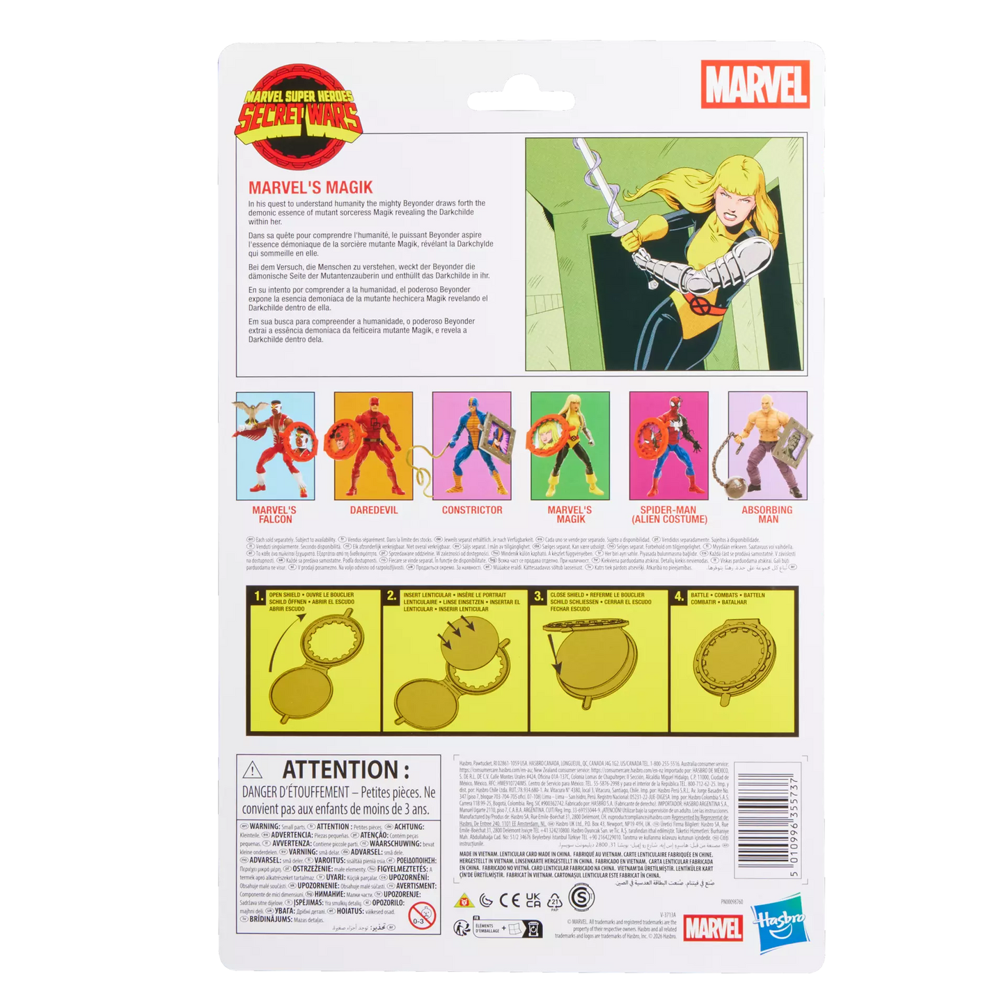 HASBRO - MARVEL LEGENDS SECRET WARS MAGIK ACTION FIGUR ACTION FIGURE