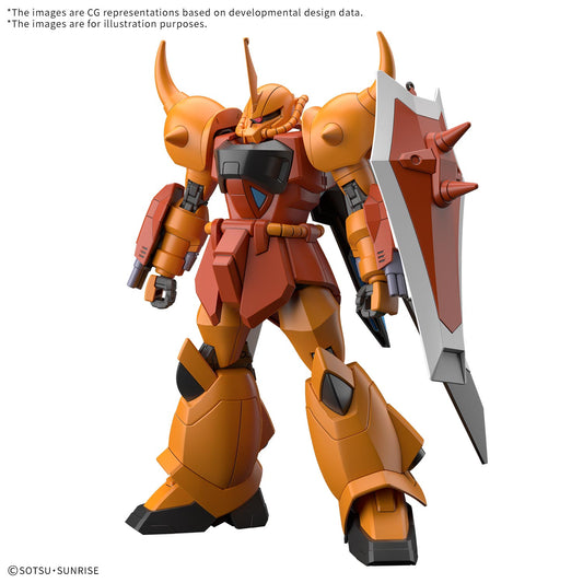 BANDAI HG GOUF IGNITED HEINE WESTENFLUSS CUSTOM 1/144 MODEL KIT 13 cm