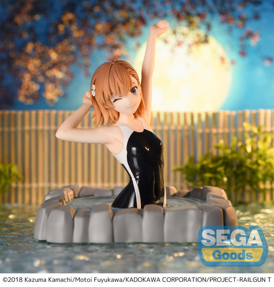 SEGA CERTAIN SCIENTIFIC RAILGUN MIKOTO MISAKA THERMAE UTOPIA FIGURA 14 cm