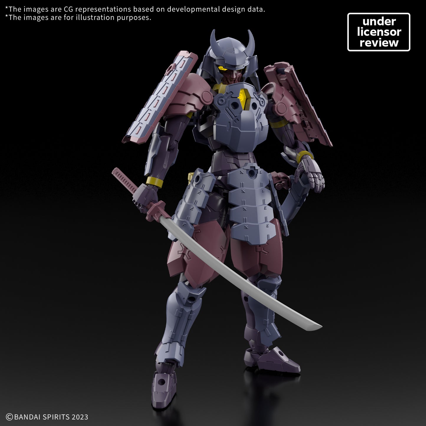 BANDAI 30MF METEORIC IRONSAMURAI MODEL KIT 13 cm