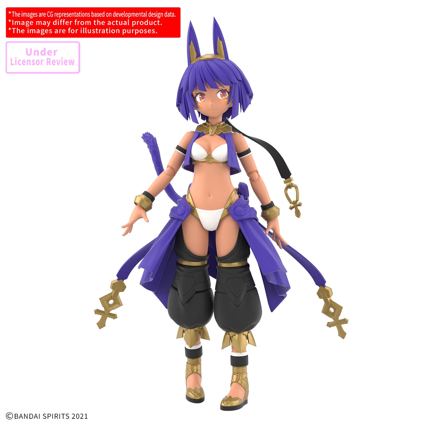 BANDAI 30MS SIS-E00 MYASTI COLOR C MODEL KIT N.A.